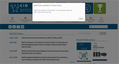 Desktop Screenshot of nascio.org